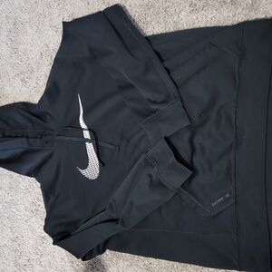Nike thermal fit black hoodie size medium